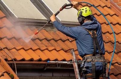 Démoussage et hydrofuge de toiture à Châlus